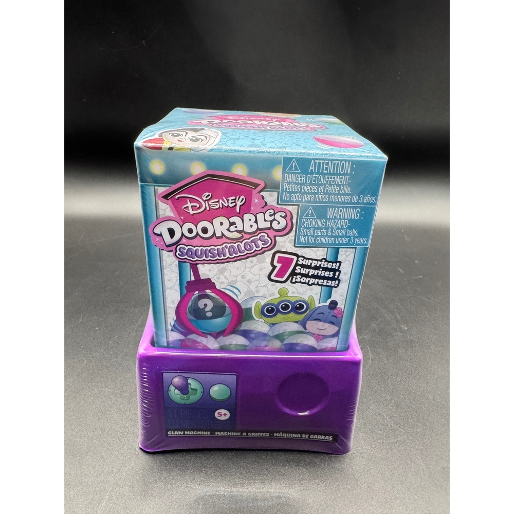 Disney Doorables Squish'Alots Series 1 Claw Machine 7 Surprises Blind Box New